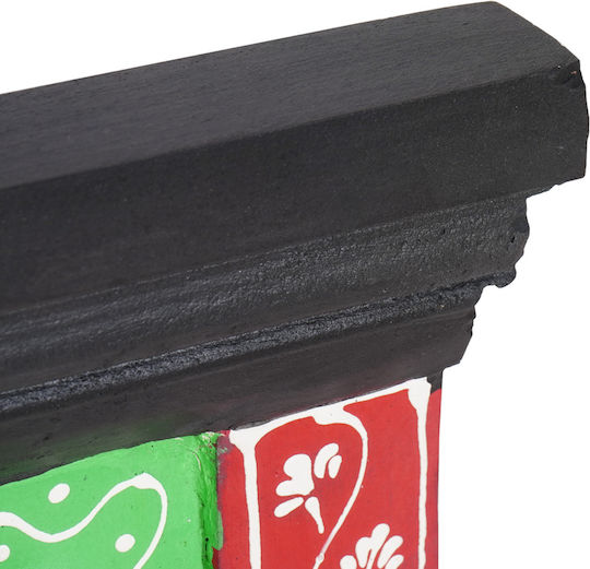 vidaXL Ξύλινη 8 Θέσεων 80x2x25cm