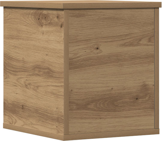 vidaXL Wooden Decorative Trunk Brown 30x35x35cm