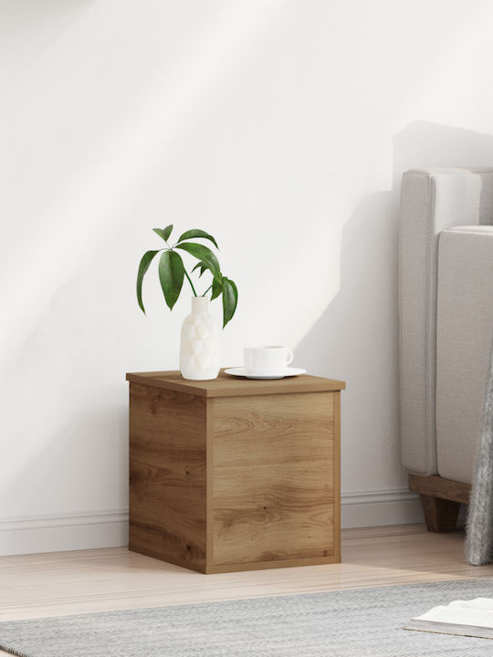 vidaXL Wooden Decorative Trunk Brown 30x35x35cm