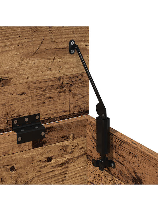 vidaXL Wooden Decorative Trunk Brown 90x35x35cm
