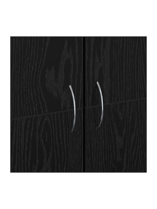 Cabinet de Birou Black Oak 60x32x153cm