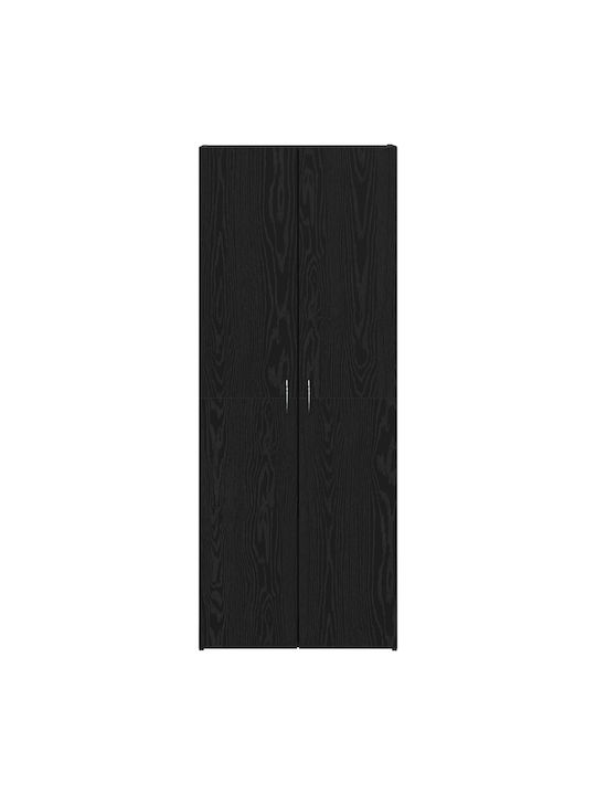 Cabinet de Birou Black Oak 60x32x153cm