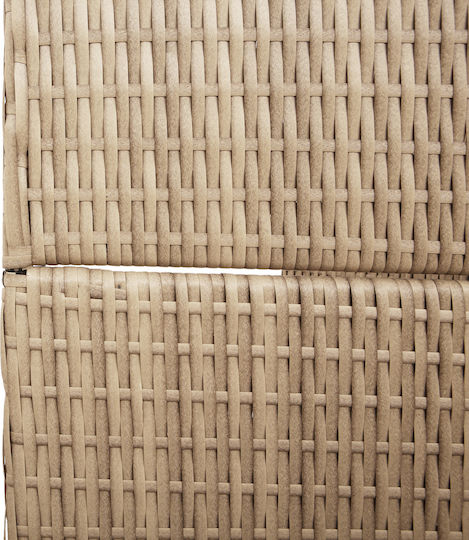 vidaXL Dekorativer Raumteiler Hölzernes 245x180cm