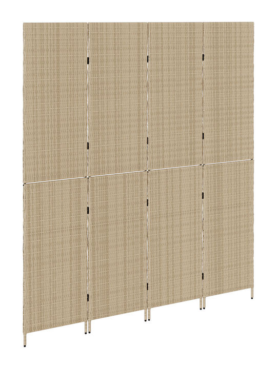 vidaXL Decorative Room Divider Wooden 196x200cm