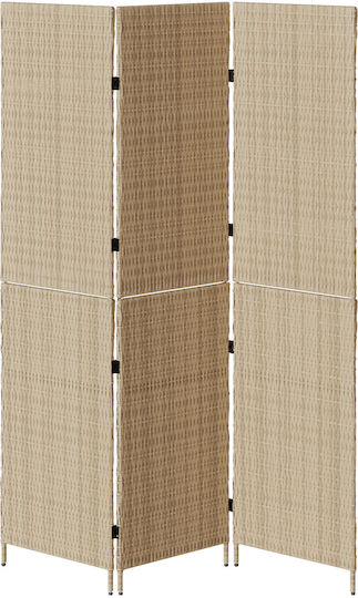vidaXL Διακοσμητικό Παραβάν Ξύλινο 147x180cm