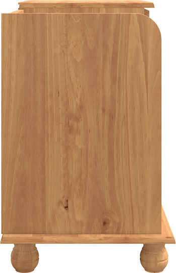Entry Furniture with Bench Coffee 100x39x62cm