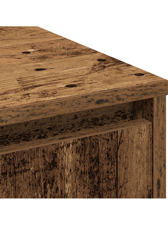 Solid Wood Console Table Coffee L71xW34.5xH75cm