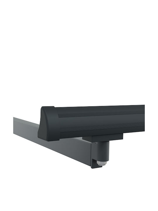 vidaXL Markise Terrasse Grau 4.5x3m