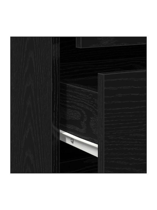 Drawers Storage Wooden with 4 Drawers L40xW41xH76cm