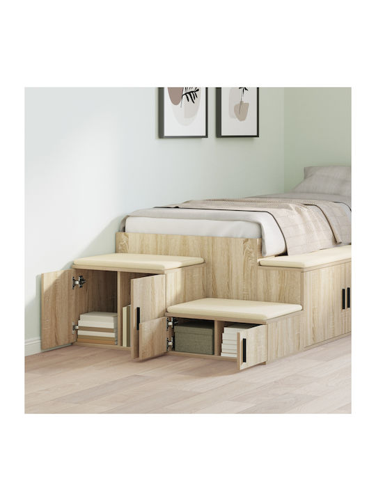 Cabinet Storage Wooden L127xW41xH40cm