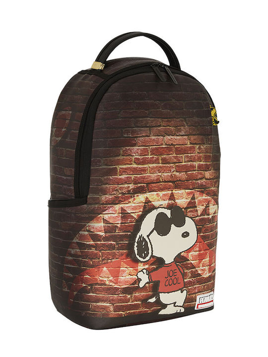 Sprayground DLXR School Bag Backpack Junior High-High School Brown with Water Bottle Holder