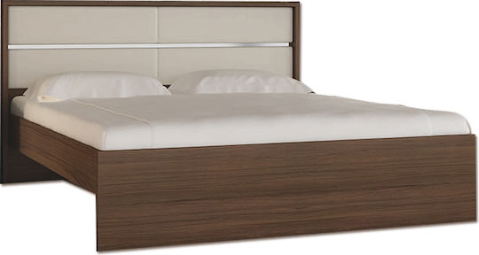 Bedroom Furniture Set Dream Καρυδί 150x200cm 5pcs