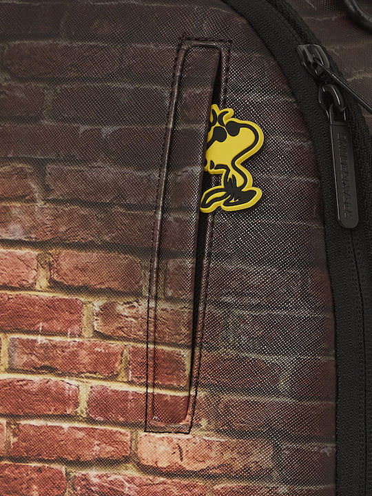 Sprayground DLXR School Bag Backpack Junior High-High School Brown with Water Bottle Holder