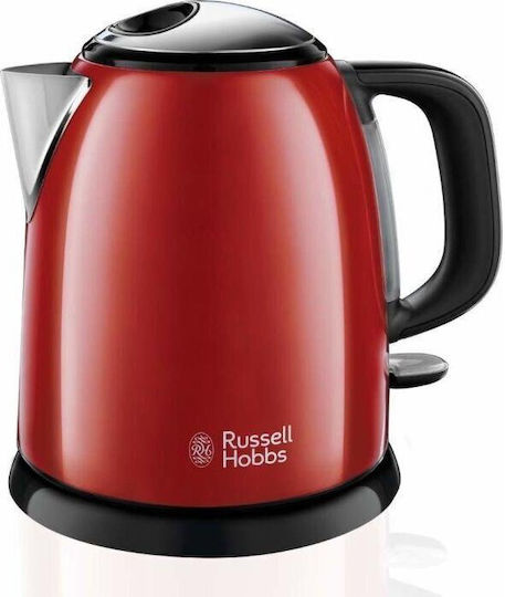Russell Hobbs Plus Βραστήρας 1lt 2400W Κόκκινος