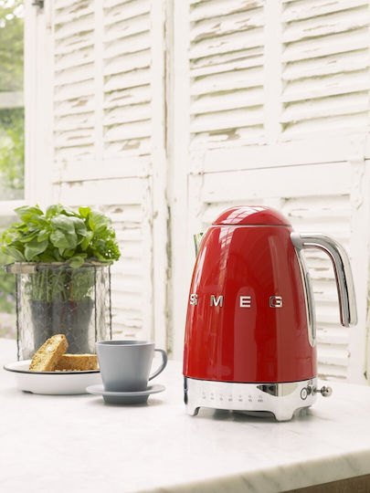 Smeg Reisekessel 1.7Es 2400W Rot