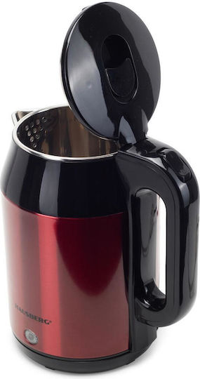 Hausberg Βραστήρας 2.2lt 1800W Κόκκινος