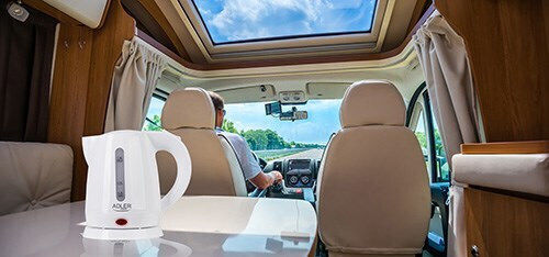 Adler Reisekessel 1Es 1600W Weiß