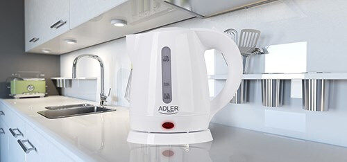 Adler Reisekessel 1Es 1600W Weiß