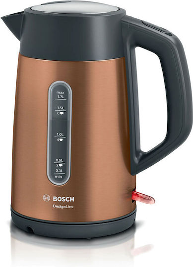 Bosch Βραστήρας 1.7lt 2400W Χρυσός