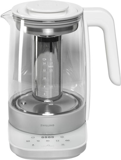 Zwilling J.A. Henckels Enfinigy Електрически Кана 1.7л 1850W Бял