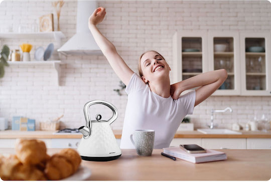 BD-700 Reisekessel 1.7Es 2200W Weiß