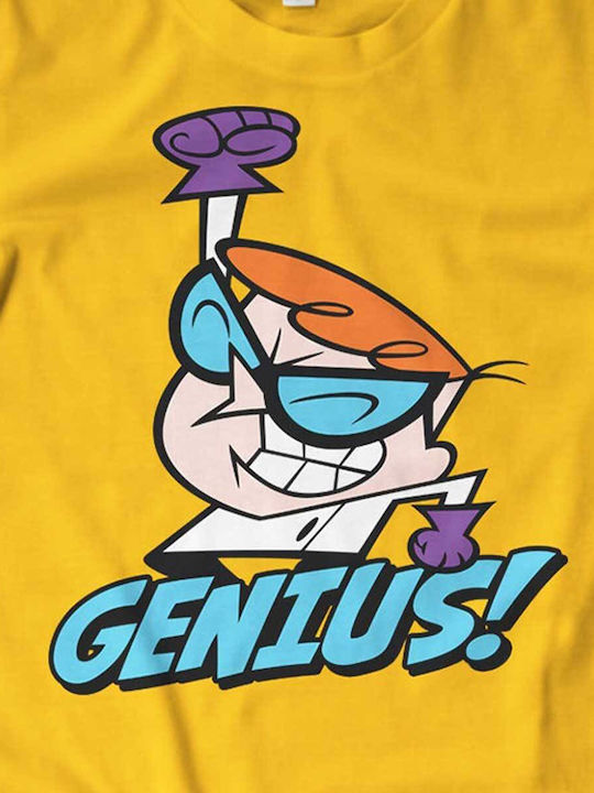 Dexter Genius T-shirt Gold Ανδρικό Wb-1-dl003-h84-gd