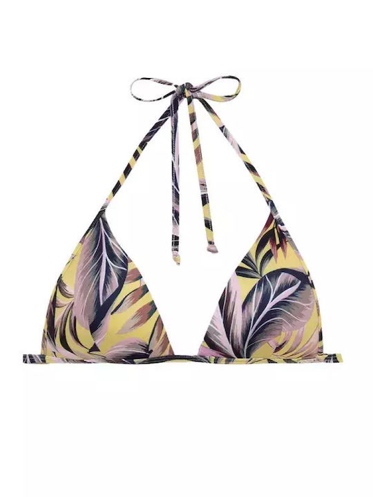 Frida Bikini Τριγωνάκι με Ενίσχυση Lime Jungle