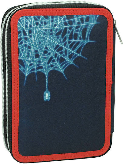 Gim Double Pencil Case Spiderman Frame 337-10100