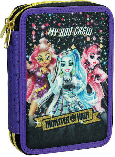Gim Monster High Boo Κασετίνα Μαύρη