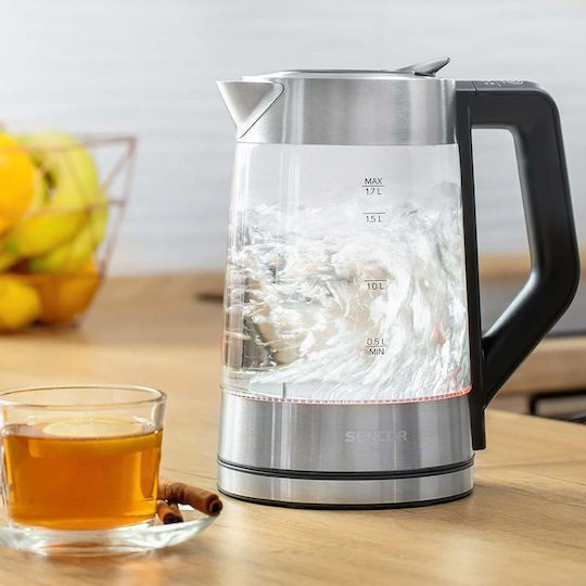 Sencor Βραστήρας 1.7lt 2200W Γκρι