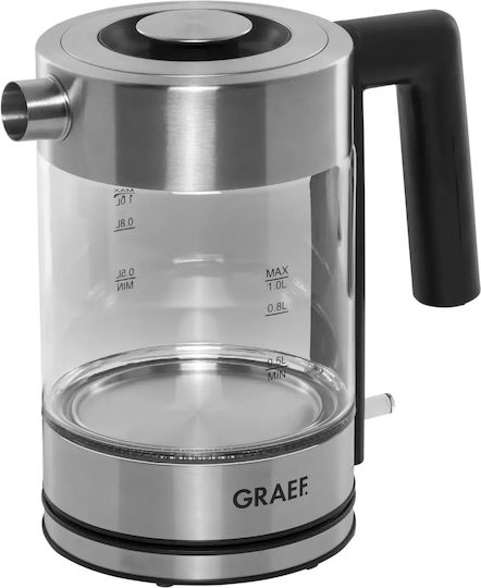 Graef Βραστήρας 1lt 2000W Ασημί