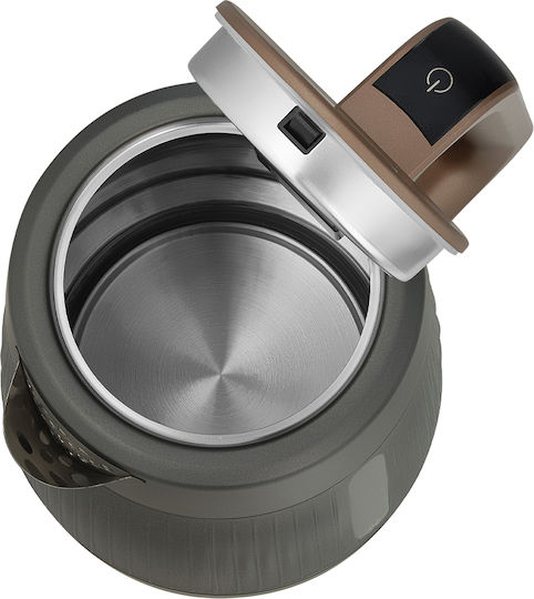 Sencor Βραστήρας 1.7lt 2000W Μαύρo/Καφέ