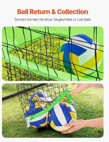 Vevor Portable Volleyball Training System Indoor Outdoor Pqxlwjqkjqwbis5iv001v0