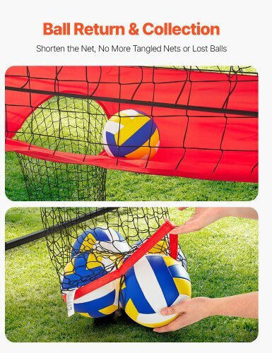 Vevor Portable Volleyball Training System Indoor Outdoor Pqxlwjqkjqwkiwcd0001v0