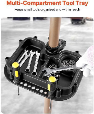 Vevor Adjustable Bicycle Repair Stand 110 Lb Tool Tray Zxcwxzjlzldsdymnf001v0