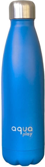 Aquaplay Bottle Thermos Stainless Steel 500ml Blue