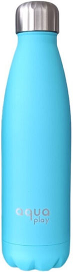 Aquaplay Μπουκάλι Θερμός Ανοξείδωτο 500ml Γαλάζιο