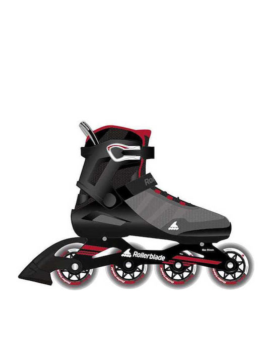 Rollerblade Sirio 84 Inline Αυξομειούμενα Rollers Μαύρα Ενηλίκων Rollerblade Sirio 84 Inline Αυξομειούμενα Rollers Μαύρα Ενηλίκων