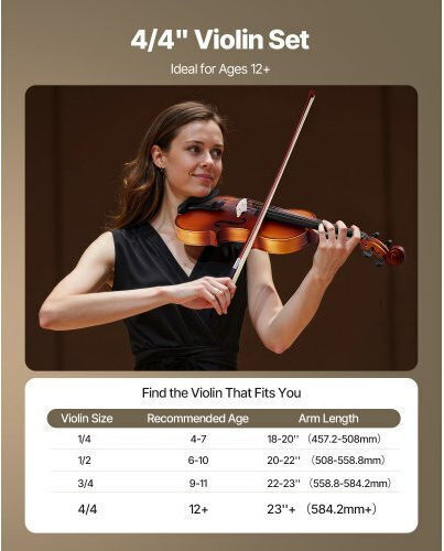 Vevor Violin 4/4