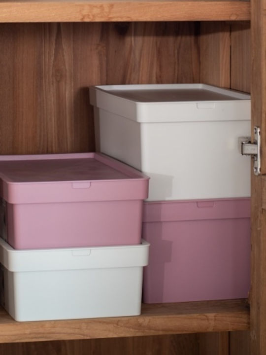 Viomes Nova Plastic Storage Box with Lid Gray 5x26cm 1pcs