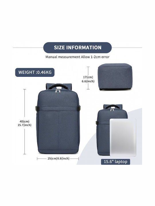 Miss Lulu Backpack 15lt Navy Μπλε