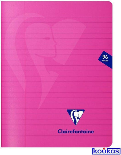 Clairefontaine Heft Geregelt A5 48 Blätter Rot 1Stück