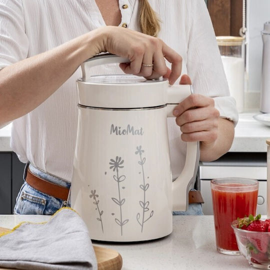 MioMat Dispozitiv Multifuncțional Pentru Prepararea Laptelui Vegetal Smoothie-urilor și Supelor Crema 1000 W