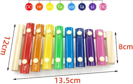 Epigasos Game Hens Parrots Xylophone 13x12x8cm