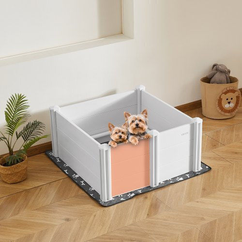 Vevor Door Dog made of Plastic in Gray Color 38.6 x 38.6 x 18.1cm
