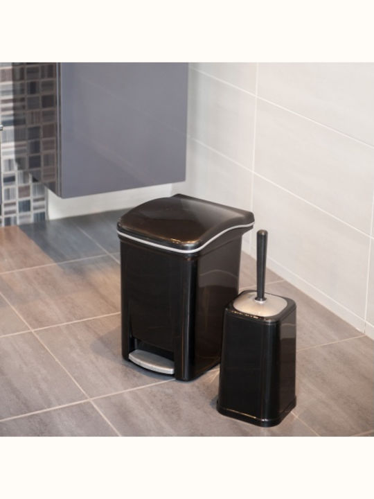 Viomes Nο455 Kunststoff Badezimmer Mülleimer 7Es Beige