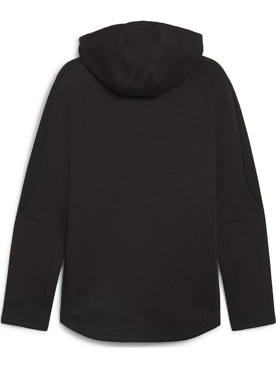 Evostripe Cardigan With Black Hood