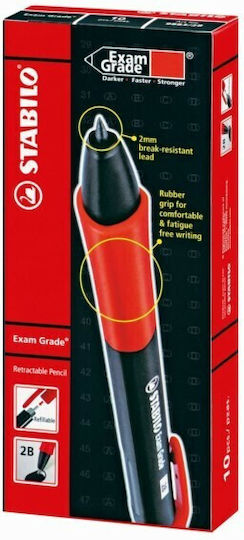Stabilo Exam Grade Mechanischer Bleistift zum Zeichnen 2mm 1Stück Schwarz