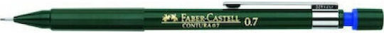 Faber-Castell Contura Μηχανικό Μολύβι 0.7mm με Γόμα 1τμχ Πράσινο