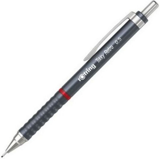 Rotring Tikky Mechanical Pencil Metallic 1pcs Gray